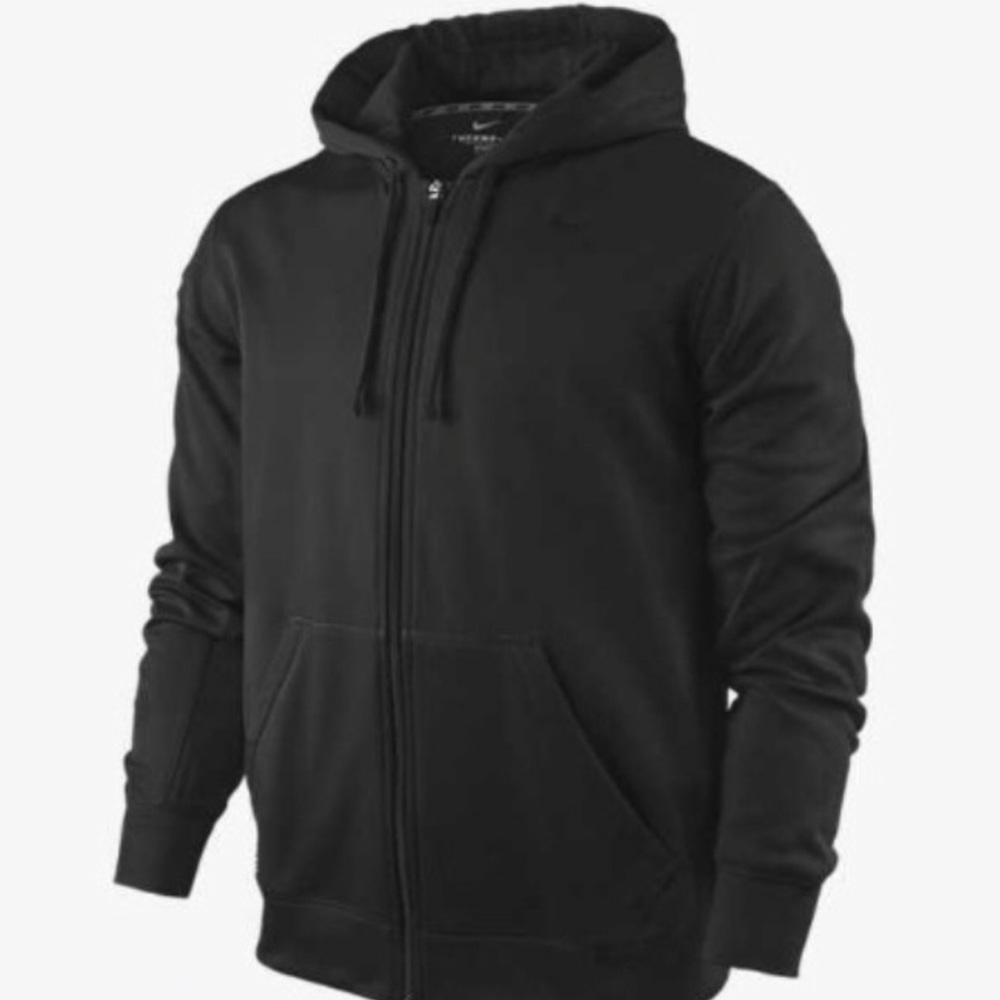Men’s Black Nike Therma-Fit Zip Up Hoodie